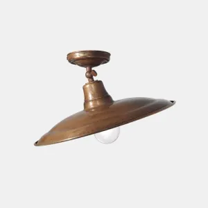 Vintage Plate Adjustable Ceiling Light